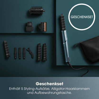 Shark FlexStyle Teal Limited Edition 5-in-1 Multistyler – HD456TLEU