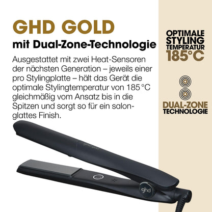 ghd Gold Glätteisen für glattes, glänzendes Haar