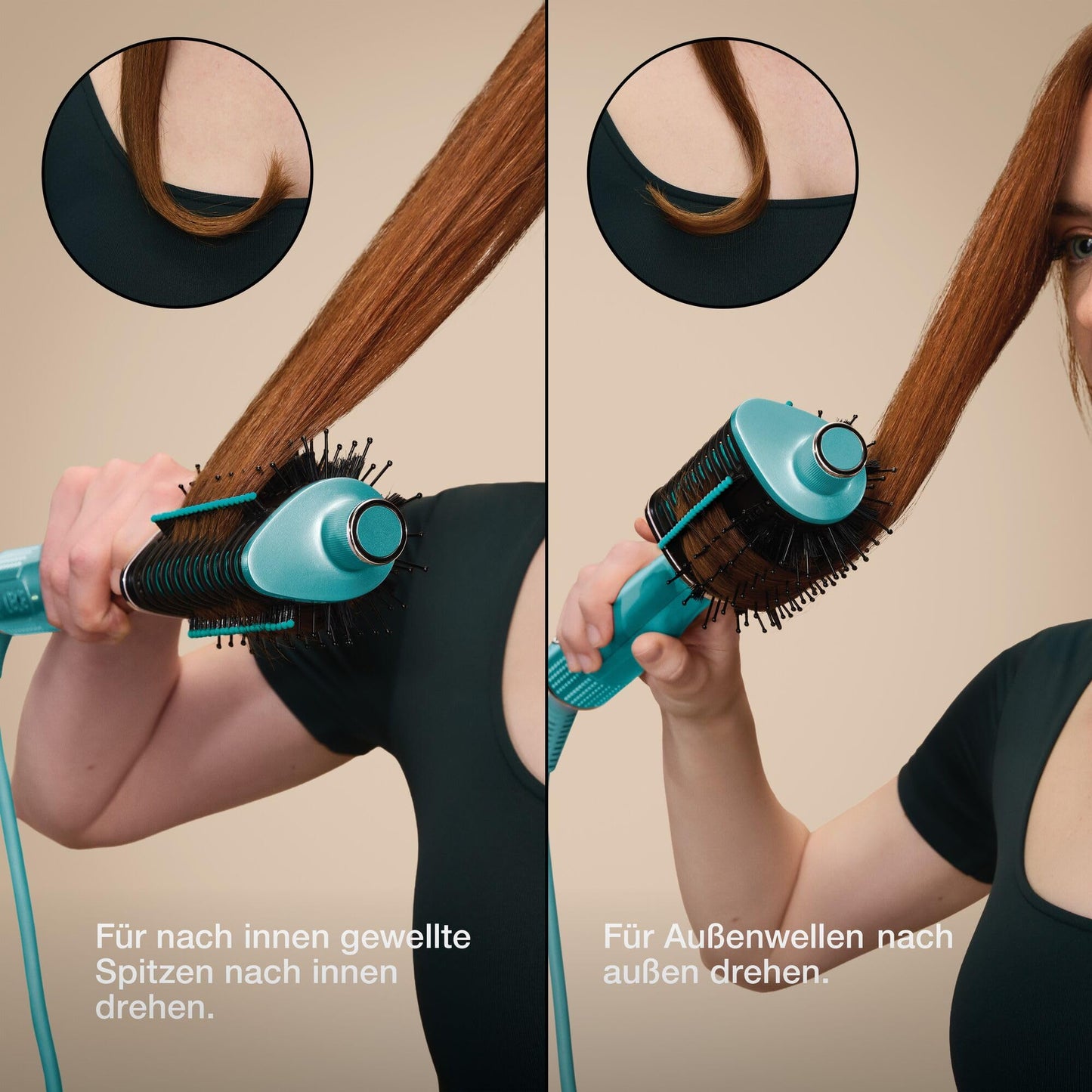 Shark Glossi HT302EUTL – 2-in-1 Heißluft-Styler & Glänzer