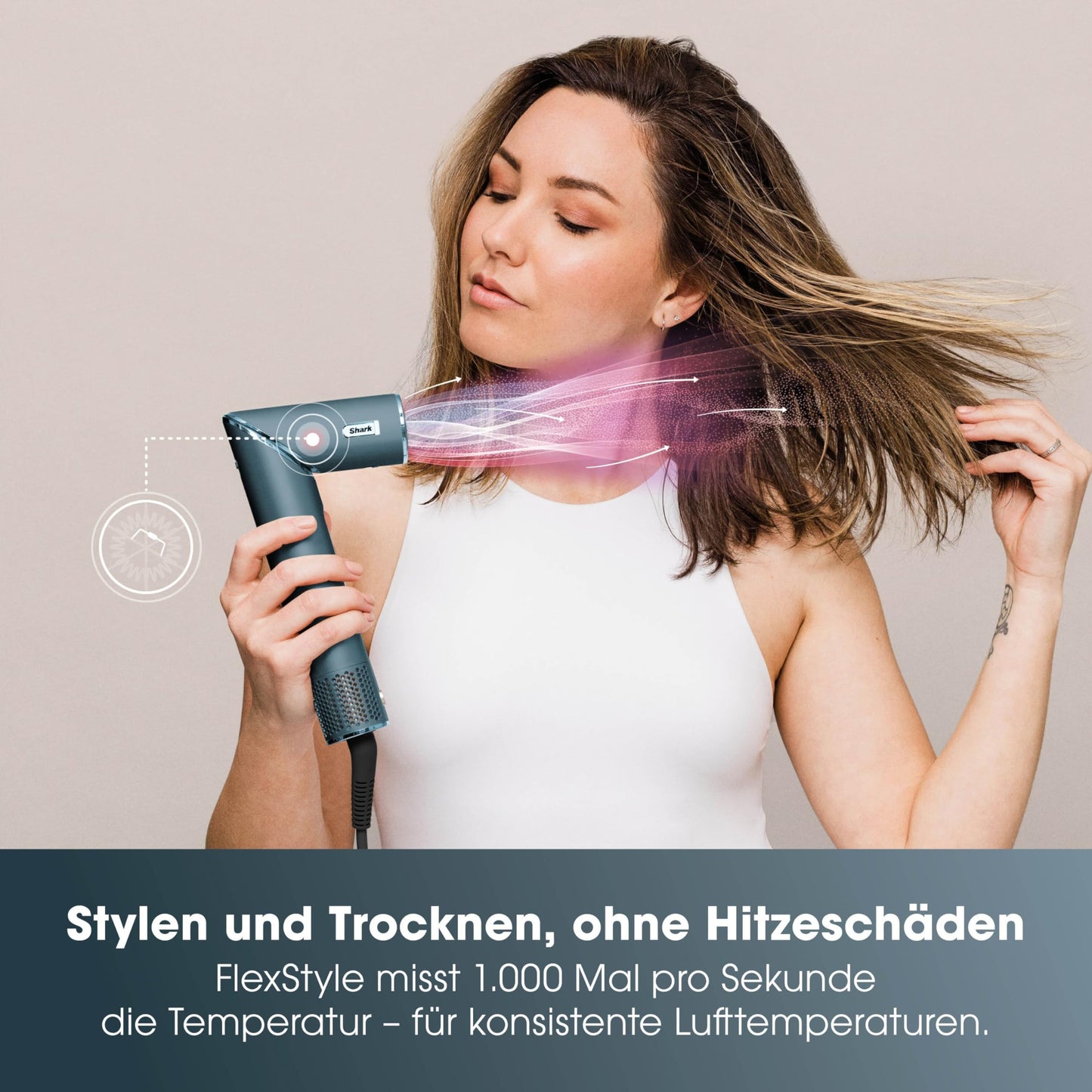 Shark FlexStyle Teal Limited Edition 5-in-1 Multistyler – HD456TLEU