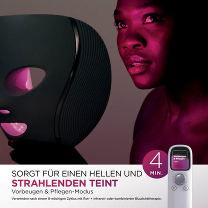 Shark CryoGlow LED Lichttherapie Maske mit Kühlfunktion – FW312EUPL