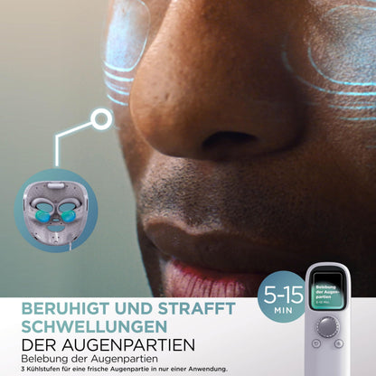 Shark CryoGlow LED Lichttherapie Maske mit Kühlfunktion – FW312EUPL