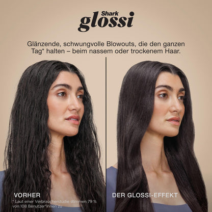 Shark Glossi HT302EUTL – 2-in-1 Heißluft-Styler & Glänzer